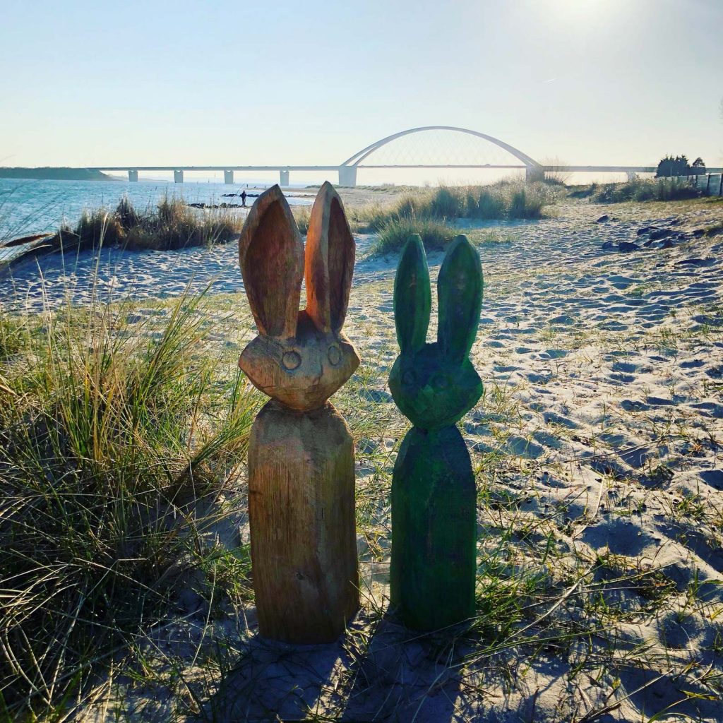 Ostern auf Fehmarn Fehmarnsundbrücke